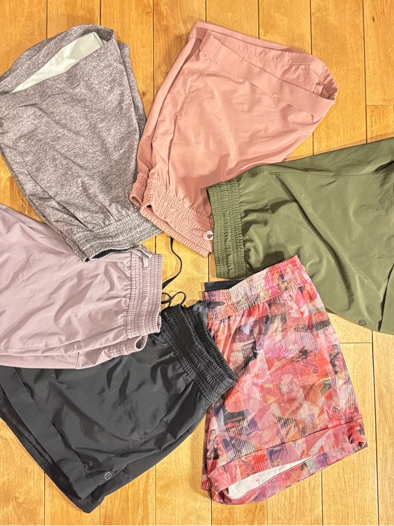 Lululemon Spring Breakaway Shorts (Discontinued!) - Bundle Of 6